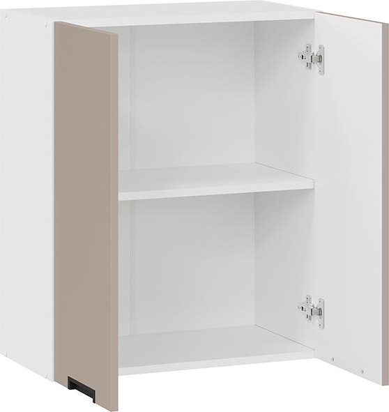 Изображение товара Шкаф навесной для кухни ТриЯ Гренада 1В6 (белый/холст латте)