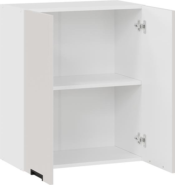 Изображение товара Шкаф навесной для кухни ТриЯ Гренада 1В6 (белый/холст мокко)