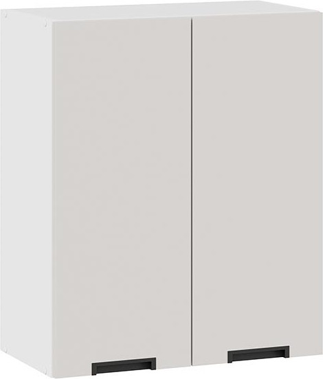 Изображение товара Шкаф навесной для кухни ТриЯ Гренада 1В6 (белый/холст мокко)