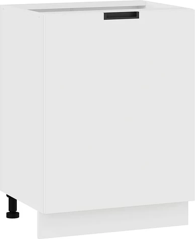 Изображение товара Шкаф-стол кухонный ТриЯ Гренада 1Н6 (белый/холст белый)