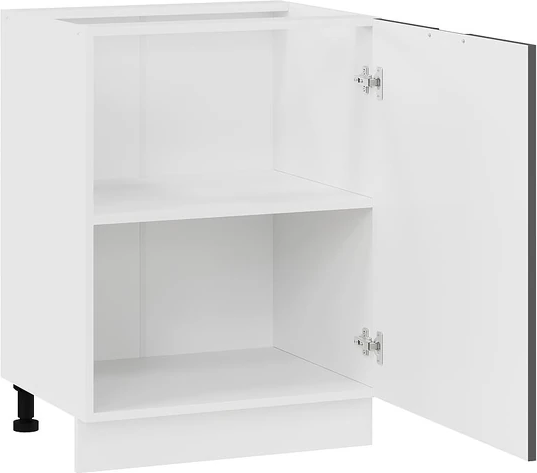 Изображение товара Шкаф-стол кухонный ТриЯ Гренада 1Н6 (белый/холст вулкан)