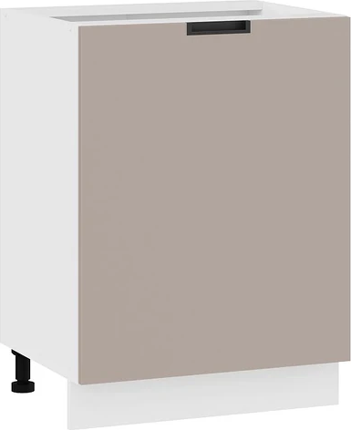 Изображение товара Шкаф-стол кухонный ТриЯ Гренада 1Н6 (белый/холст латте)