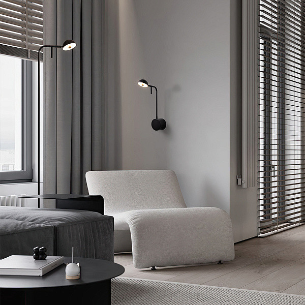 Изображение товара Бра Freya Piece FR5549WL-L4B (черный)