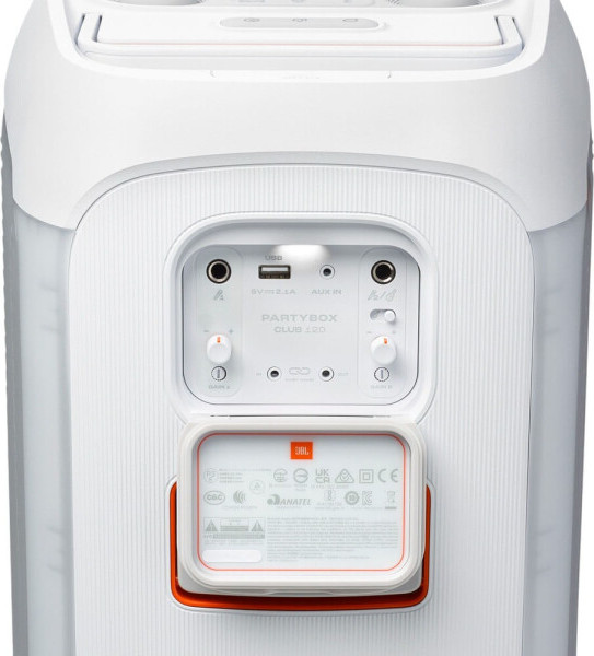 Изображение товара Портативная колонка JBL Partybox Club 120 (белый)