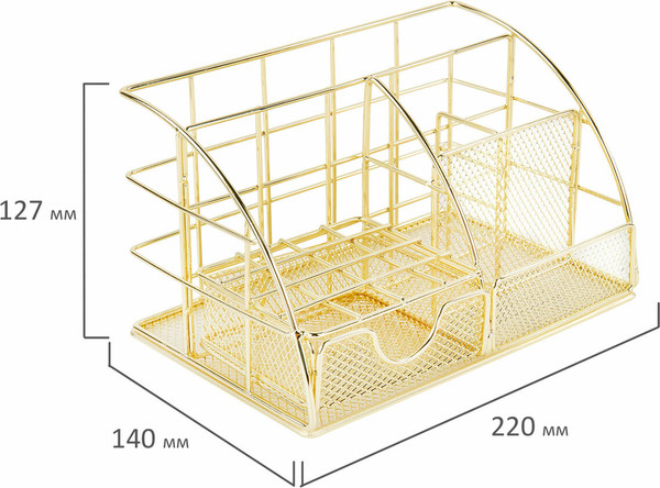 Изображение товара Органайзер для косметики Monte Vita 272477 (золотой)