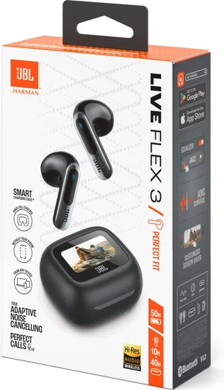 Изображение товара Беспроводные наушники JBL Live Flex 3 (черный)