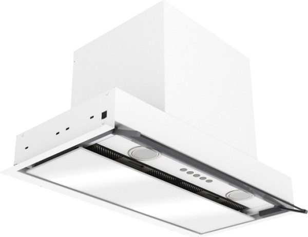 Изображение товара Вытяжка скрытая Elikor Sense Glass 60П-100 / 229362 (SM/белый)