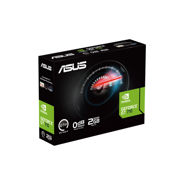 Изображение товара Видеокарта Asus GeForce GT 710 2GB GDDR5 Evo (GT710-SL-2GD5-BRK-EVO)