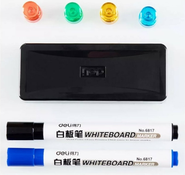 Изображение товара Магнитно-маркерная доска Deli 8735B (60x90, белый)