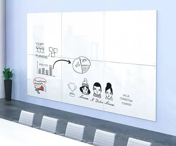 Изображение товара Магнитно-маркерная доска Deli 50045 (90x120, белый)