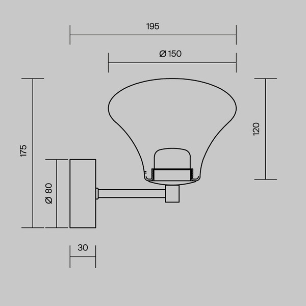 Изображение товара Бра Maytoni Dynasty MOD402WL-L3BS3K