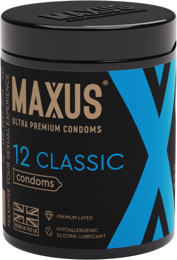 Изображение товара Презервативы Maxus Classic гладкие X-Edition (12шт)