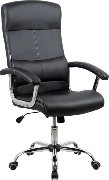 Изображение товара Кресло офисное King Style SHL-2 Sane PU Chrome (черный)