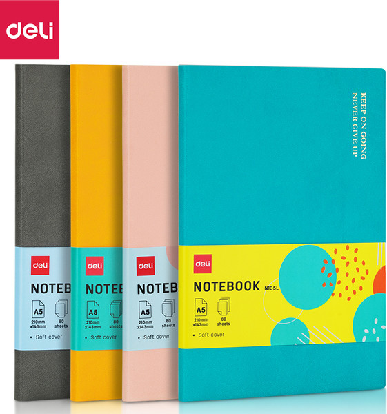 Изображение товара Ежедневник Deli N135L (80л, серый)