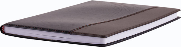 Изображение товара Ежедневник Deli 7910 (120л, черный/коричневый)