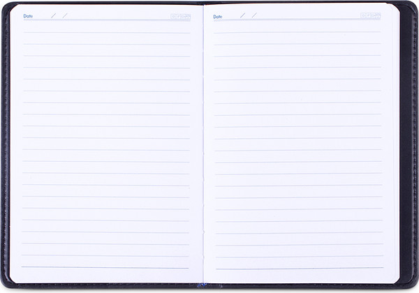 Изображение товара Ежедневник Deli 7911 (120л, черный/коричневый)