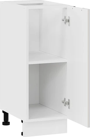 Изображение товара Шкаф-стол кухонный ТриЯ Гренада 1Н3 (белый/холст мокко)