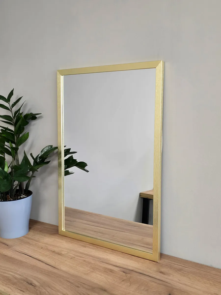 Изображение товара Зеркало Emze Прямоугольное 40x60 / DK4001.AUR (золото)