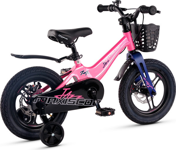 Изображение товара Детский велосипед Maxiscoo Jazz Pro 14 2025 / MSC-J1442P (розовый сапфир, разобранный, в коробке)