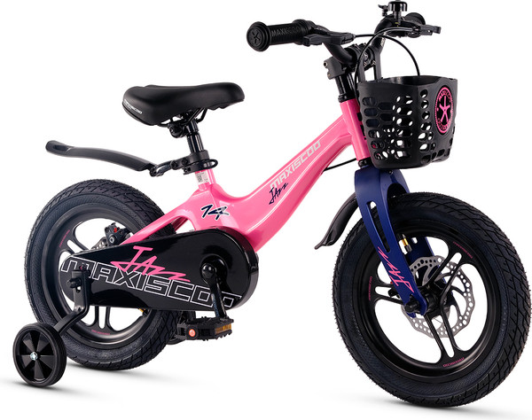 Изображение товара Детский велосипед Maxiscoo Jazz Pro 14 2025 / MSC-J1442P (розовый сапфир, разобранный, в коробке)