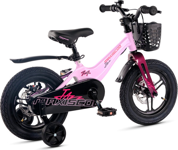 Изображение товара Детский велосипед Maxiscoo Jazz Pro 14 2025 / MSC-J1443P (лавандовый матовый)