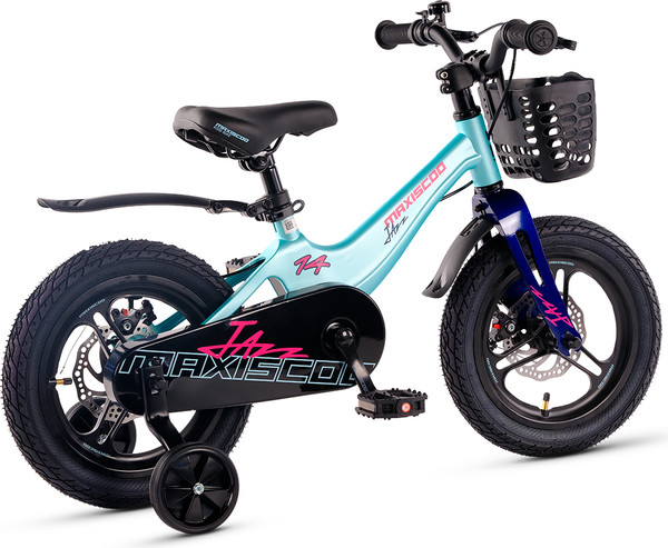 Изображение товара Детский велосипед Maxiscoo Jazz Pro 14 2025 / MSC-J1444P (мятный)