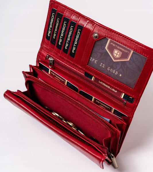 Изображение товара Портмоне Peterson PTN RD-12-GCL (красный)