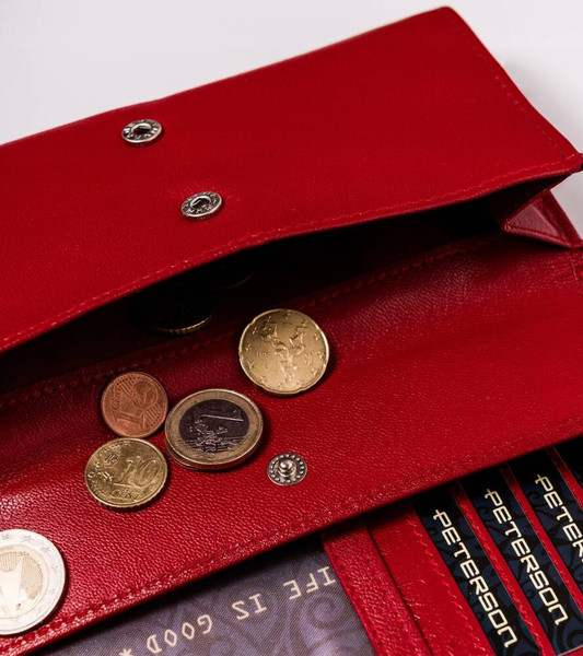 Изображение товара Портмоне Peterson PTN RD-12-GCL (красный)