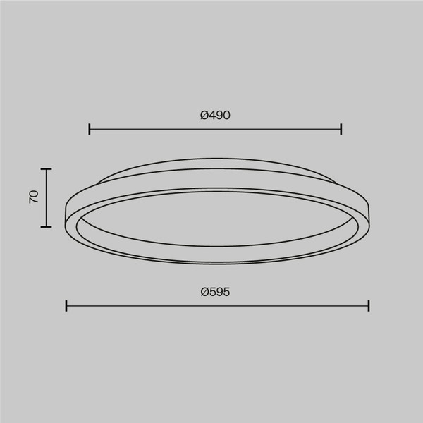 Изображение товара Потолочный светильник Maytoni Orign MOD311CL-L40B3K