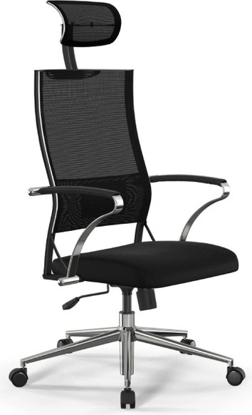 Изображение товара Кресло офисное Metta ErgoLife Sit Air-180 B2-290K (черный/хром)