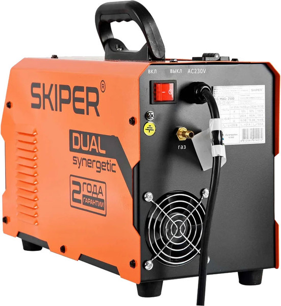 Изображение товара Полуавтомат сварочный Skiper MIG/MAG-250D-16 (еврорукав, 3м)