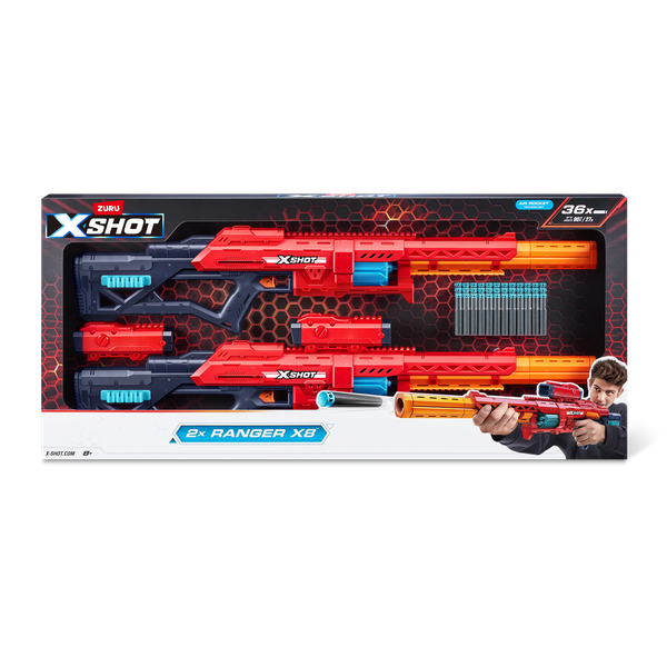 Изображение товара Набор игрушечного оружия Zuru X-Shot Excel Ranger X8 / 44142