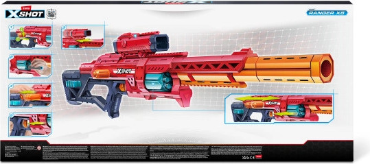 Изображение товара Набор игрушечного оружия Zuru X-Shot Excel Ranger X8 / 44142