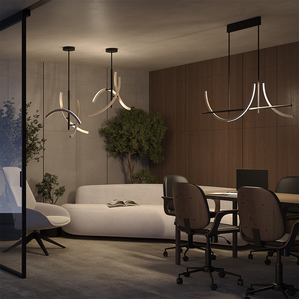 Изображение товара Люстра Maytoni Wabi MOD428PL-L20BK