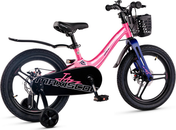 Изображение товара Детский велосипед Maxiscoo Jazz Pro 18 2025 / MSC-J1842P (розовый сапфир)