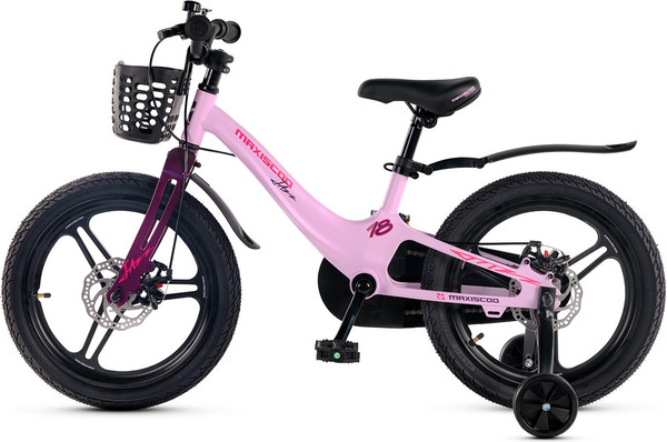 Изображение товара Детский велосипед Maxiscoo Jazz Pro 18 2025 / MSC-J1843P (лавандовый матовый)