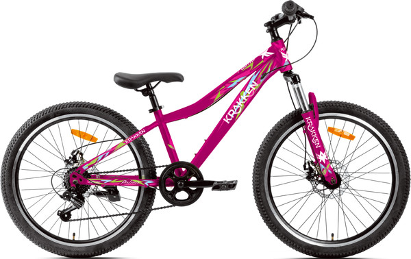 Изображение товара Велосипед Krakken Palma 24 2025 (12, вишневый, разобранный, в коробке)