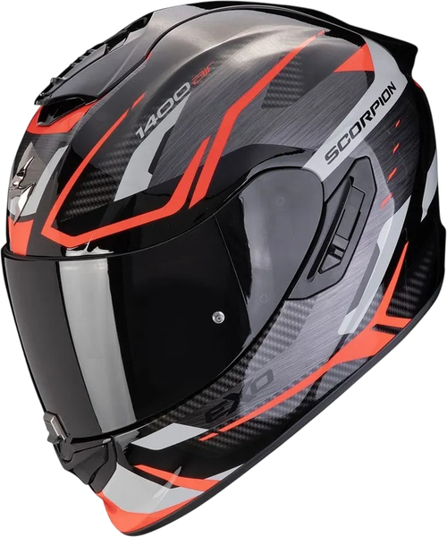 Изображение товара Мотошлем Scorpion Exo Exo-1400 Evo II Air Accord (р. XL, серый/красный)