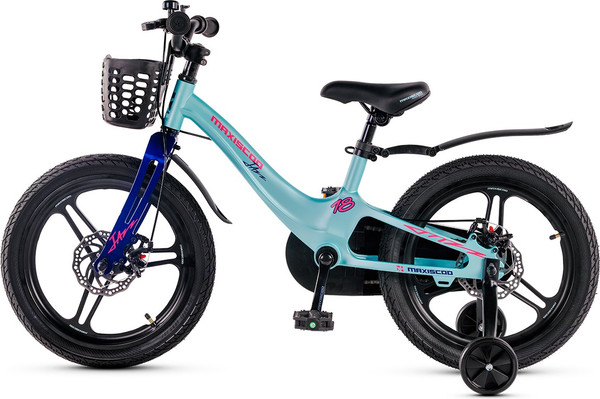 Изображение товара Детский велосипед Maxiscoo Jazz Pro 18 2025 / MSC-J1844P (мятный)
