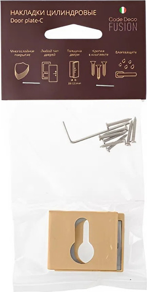 Изображение товара Накладка на цилиндр Code Deco Fusion DP-C-100-GMS