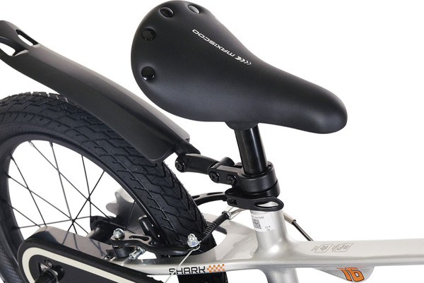 Изображение товара Детский велосипед Maxiscoo Shark Sport 16 2025 / MSC-SH1642 (серый жемчуг)