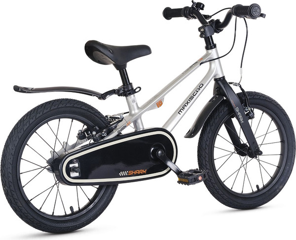 Изображение товара Детский велосипед Maxiscoo Shark Sport 16 2025 / MSC-SH1642 (серый жемчуг)