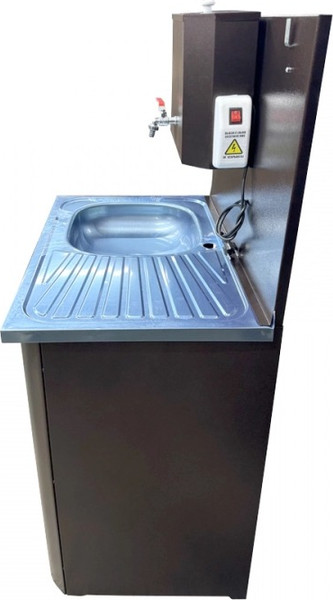 Изображение товара Умывальник для дачи No Brand Дуэт 2-х дверный 500х800 / 554414 (античная медь)