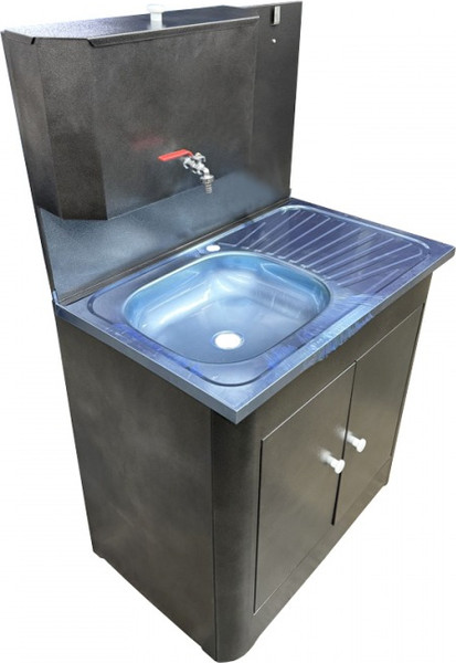 Изображение товара Умывальник для дачи No Brand Дуэт 2-х дверный 500х800 / 554412 (античное серебро)