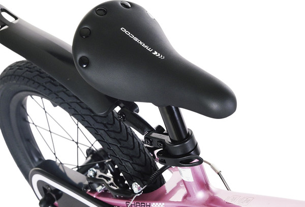 Изображение товара Детский велосипед Maxiscoo Shark Sport 16 2025 / MSC-SH1643 (розовый жемчуг, разобранный, в коробке)