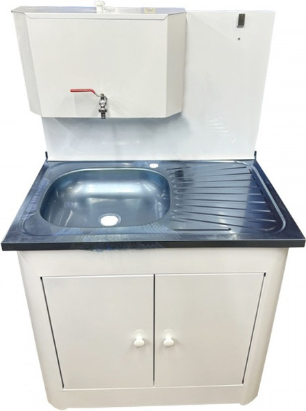 Изображение товара Умывальник для дачи No Brand Дуэт 2-х дверный 500х800 / 554410 (белый)