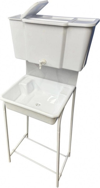 Изображение товара Умывальник для дачи No Brand Уличный 400х500 / 555830 (бело-серый)