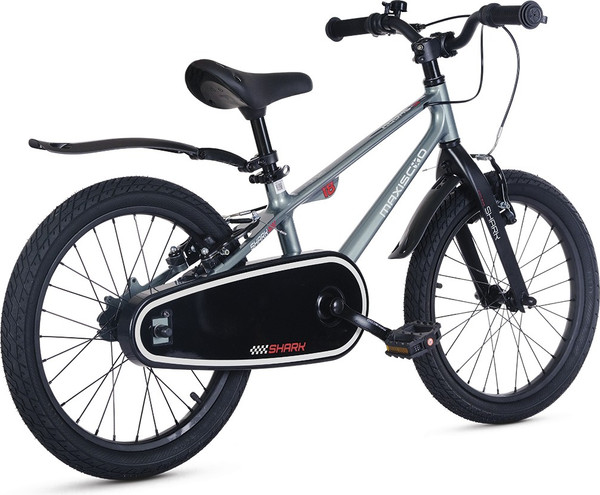 Изображение товара Детский велосипед Maxiscoo Shark Sport 18 2025 / MSC-SH1841 (графит, разобранный, в коробке)
