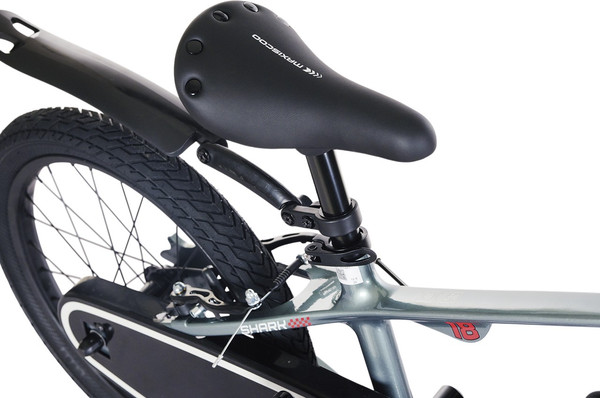 Изображение товара Детский велосипед Maxiscoo Shark Sport 18 2025 / MSC-SH1841 (графит, разобранный, в коробке)