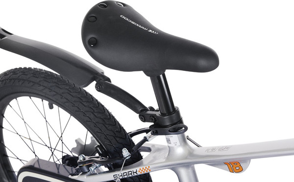 Изображение товара Детский велосипед Maxiscoo Shark Sport 18 2025 / MSC-SH1842 (серый жемчуг, разобранный, в коробке)